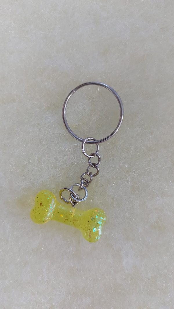 Porte-Clé - Os jaune