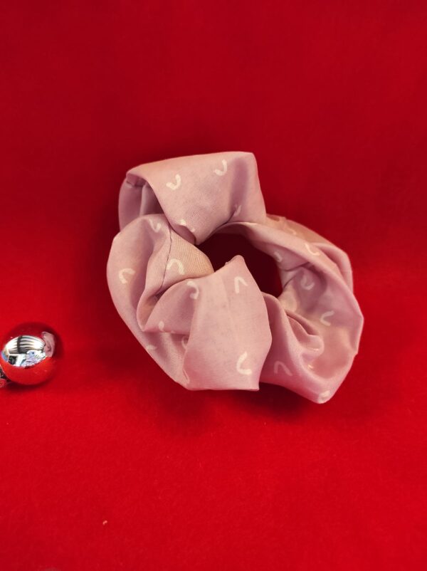 Chouchou rose pâle