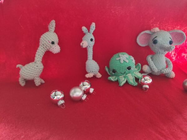 Eléphant en crochet