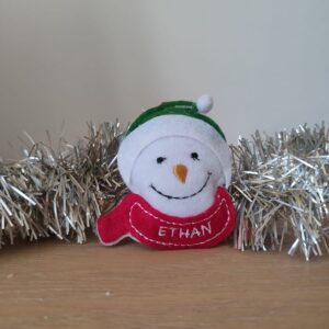 Suspension Bonhomme de neige