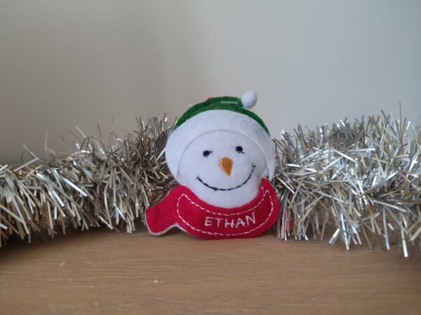 Suspension Bonhomme de neige