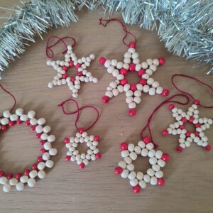 Suspension en perles