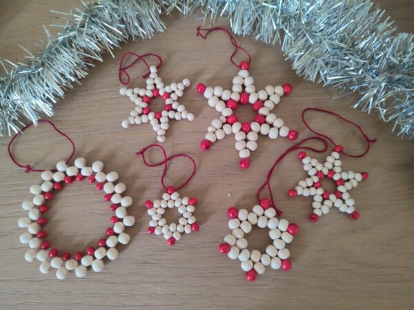 Suspension en perles